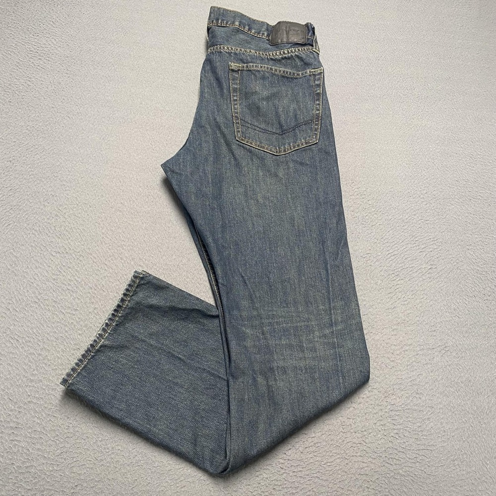 Bullhead Denim Co. Jeans Mens 34x32 Blue Slim Straight Denim Medium Wash‎ Pants